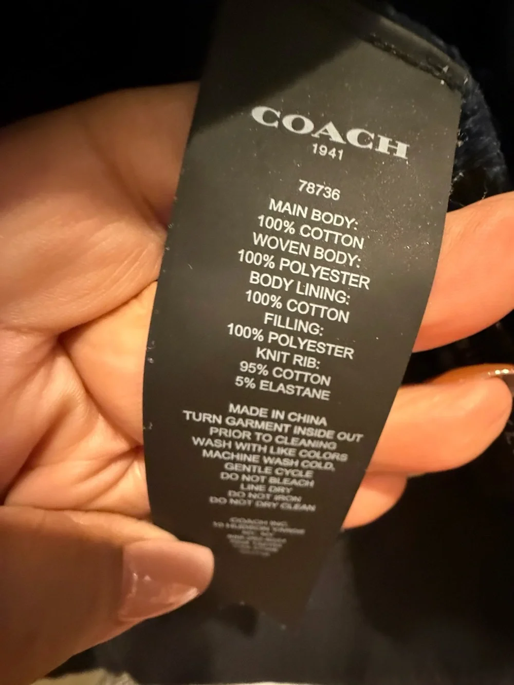 Coach crewneck deep
